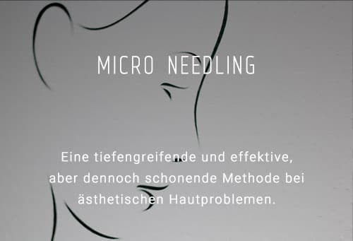 Gesichtsbehandlungen - Micro Needling